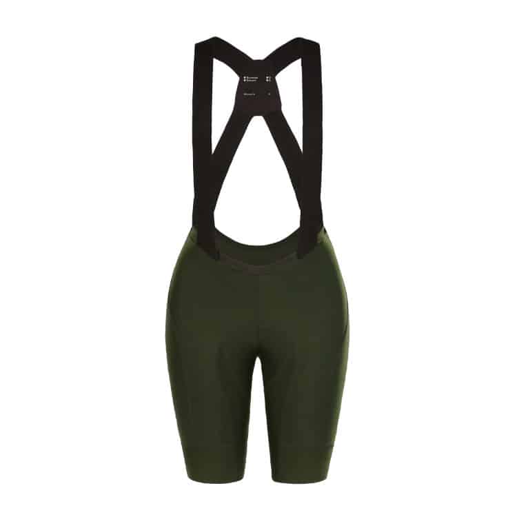 Universal Colours - Women's Mono Bib Short - Canopy Green