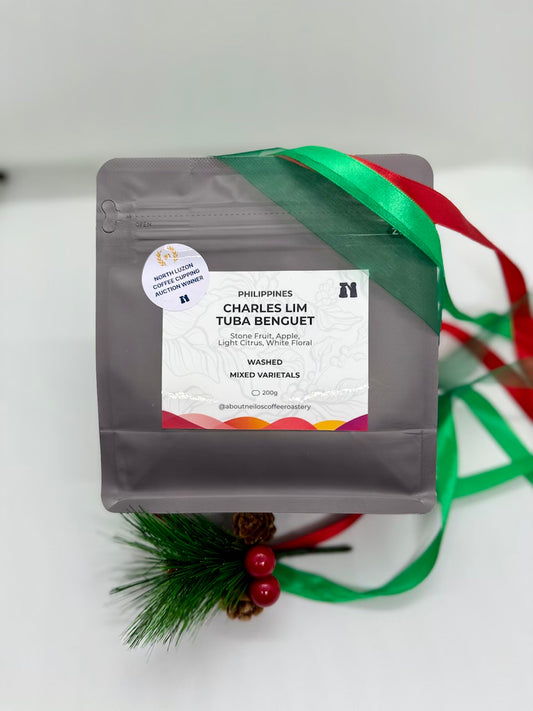 2025 North Luzon Coffee Cupping Auction Winner Charles Lim Tuba Benguet - About Neilo's Coffee Roastery