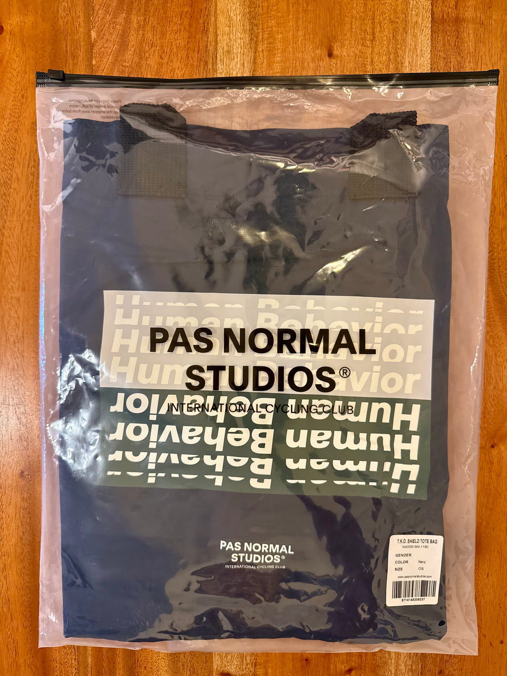 Mens T.K.O. Shield Tote Bag