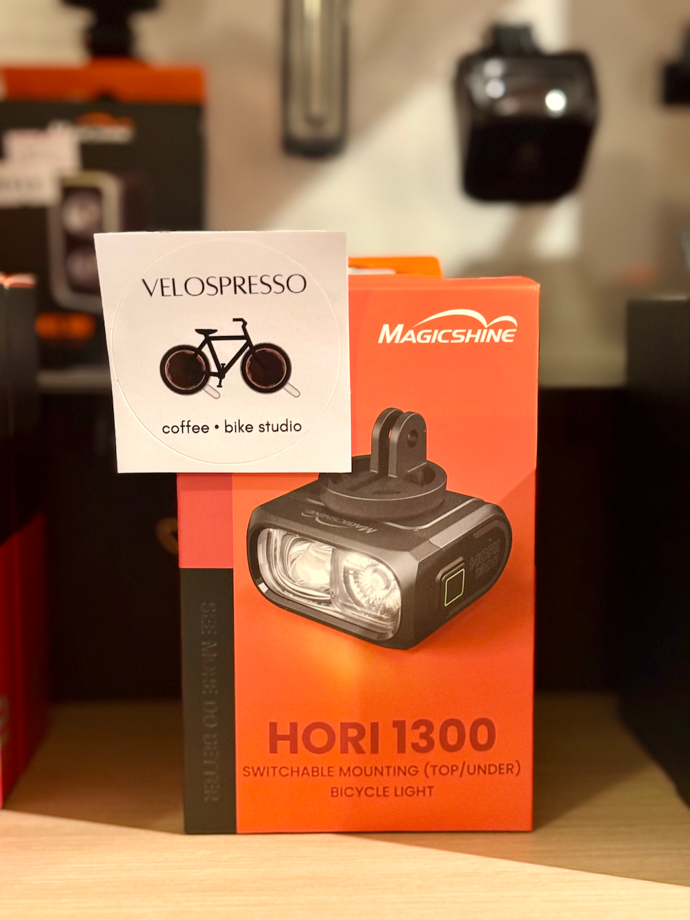 HORI 1300 DUAL MOUNTED BIKE LIGHT