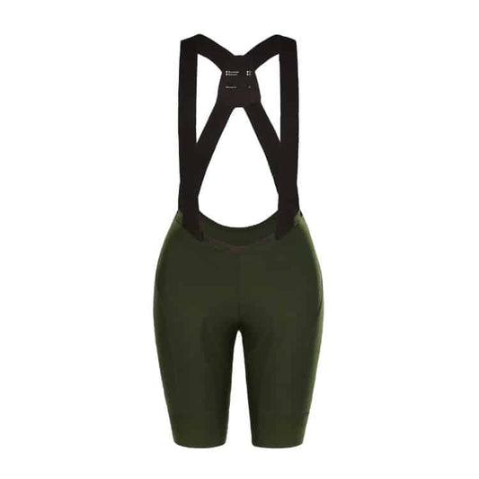 Universal Colours - Women's Mono Bib Short - Canopy Green